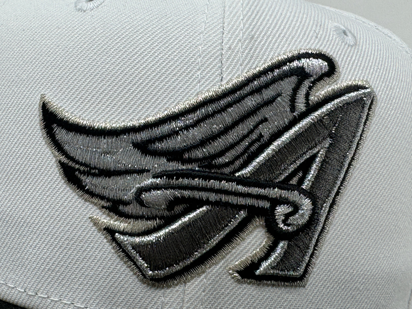 Los Angeles Angels 50th Anniversary Metallic Logo 59Fifty New Era Fitted Hat