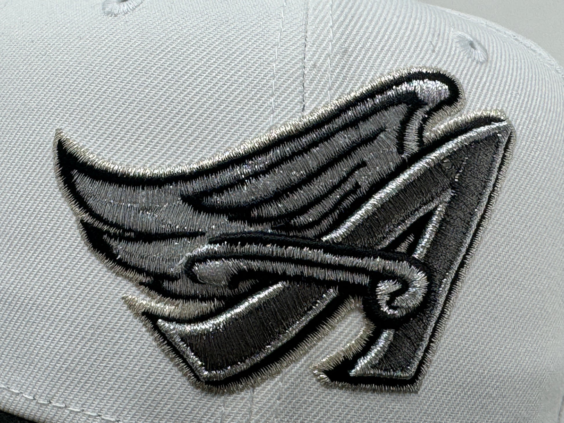 Los Angeles Angels 50th Anniversary Metallic Logo 59Fifty New Era Fitted Hat