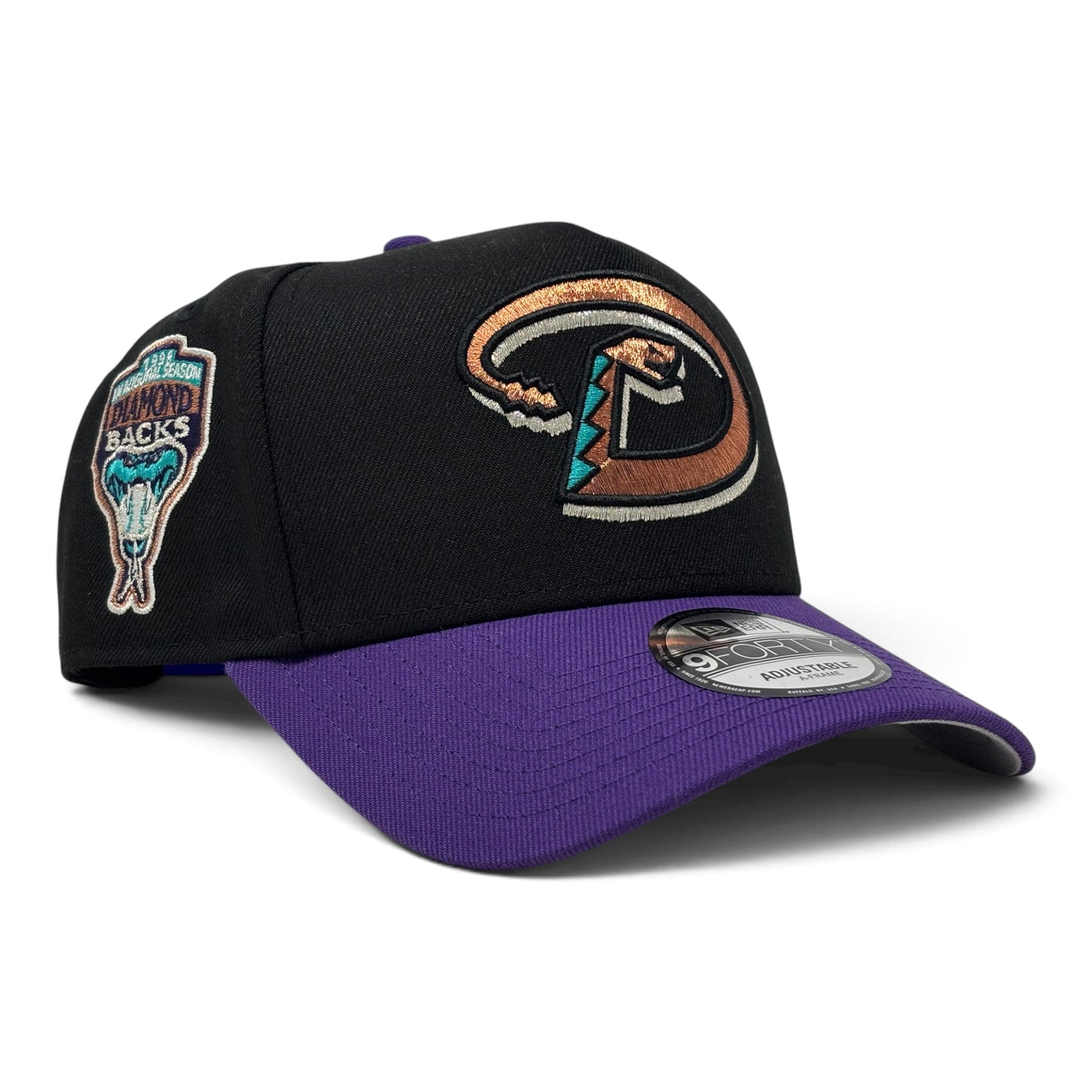 Arizona Diamondbacks 1998 Inaugural  9Forty A Frame New Era Snapback Hat-Black