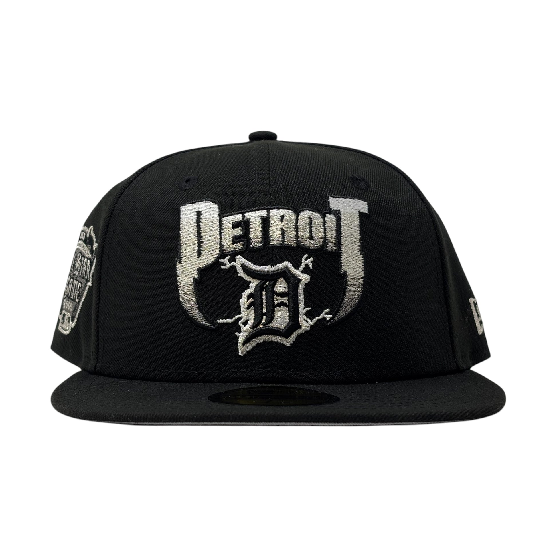 Detroit Tigers 2005 All Star Game "Metallic Pack" New Era Fitted Hat-Black
