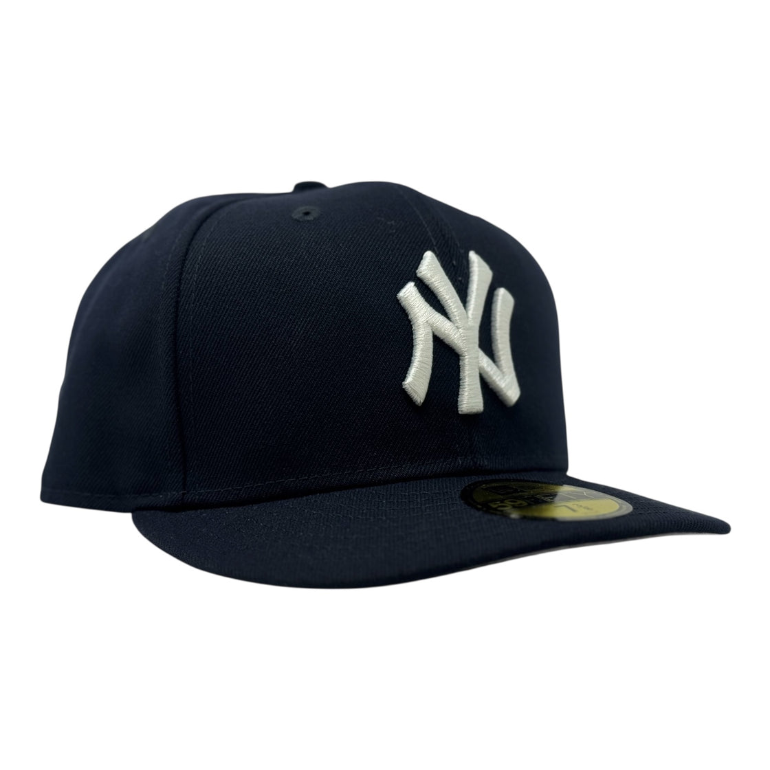 New York Yankees Pre -Curved Visor 59FIFTY Fitted Hat-Navy Blue