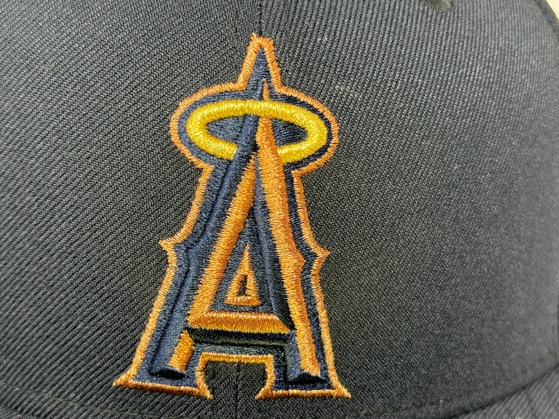 Los Angeles Angels 50th Anniversary Navy Blue 59Fifty New Era Fitted Hat