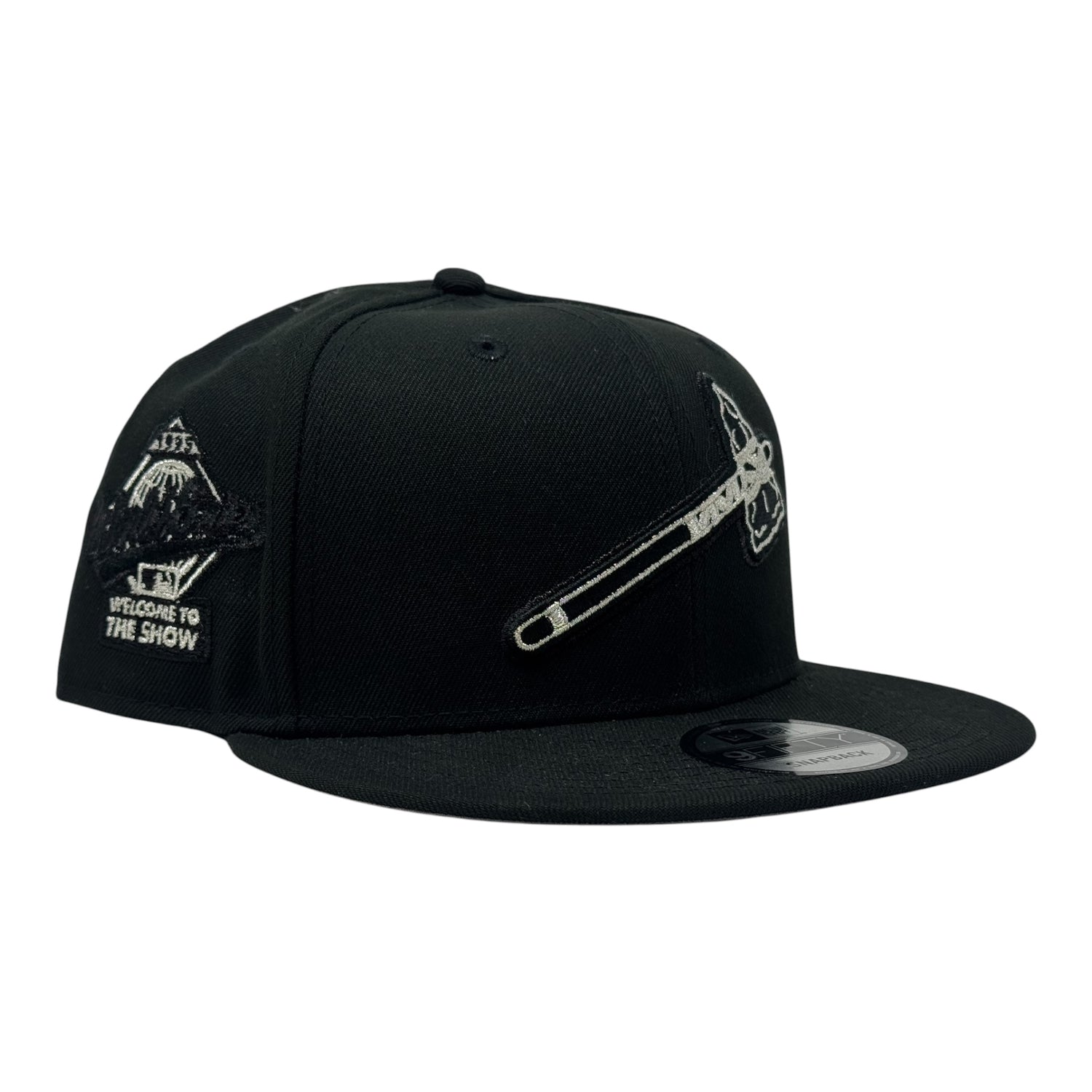 Atlanta Braves 1995 World Series 9Fifty New Era Snapback Hat-Black