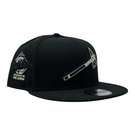 Atlanta Braves 1995 World Series 9Fifty New Era Snapback Hat-Black