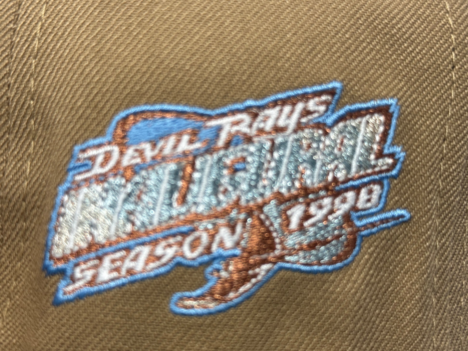 Tampa Bay Devil Rays 1998 Inaugural Season Fitted Hat