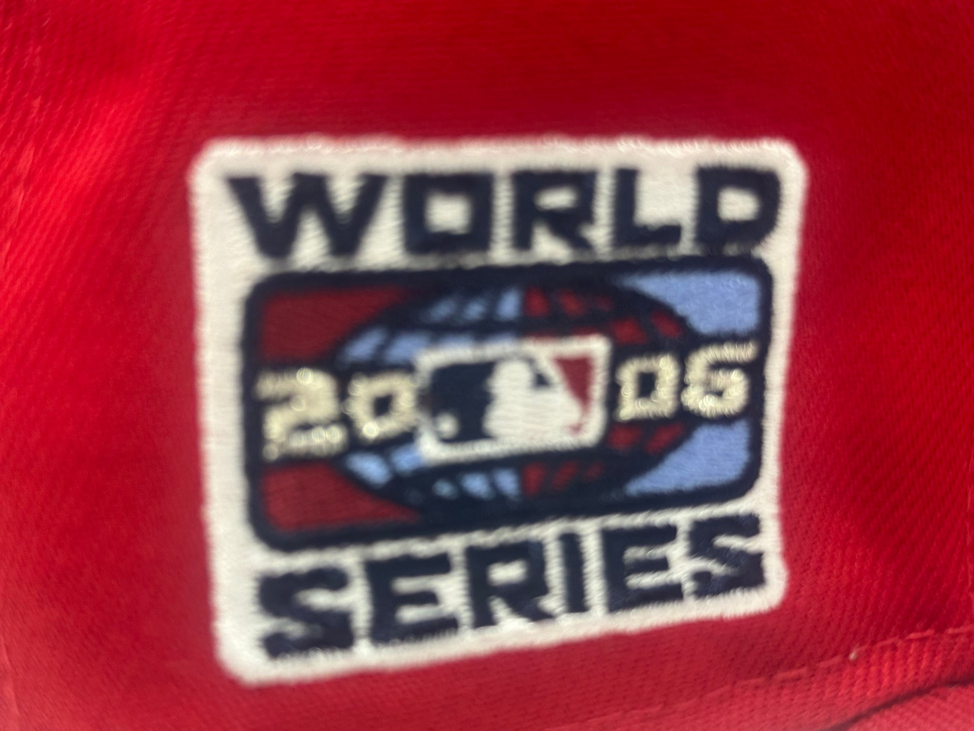 St. Louis Cardinals 2006 World Series Fitted Hats- Red