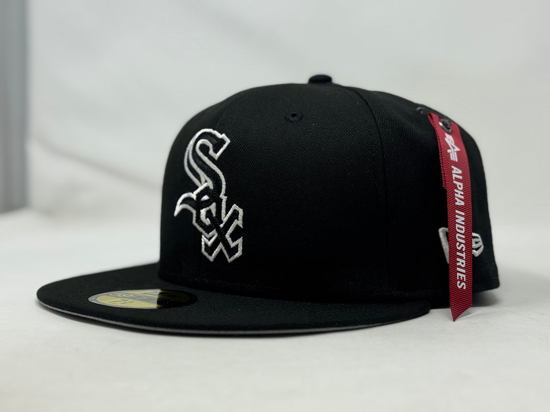 Chicago White Sox New Era X Alpha Industries Black 59FIFTY Fitted