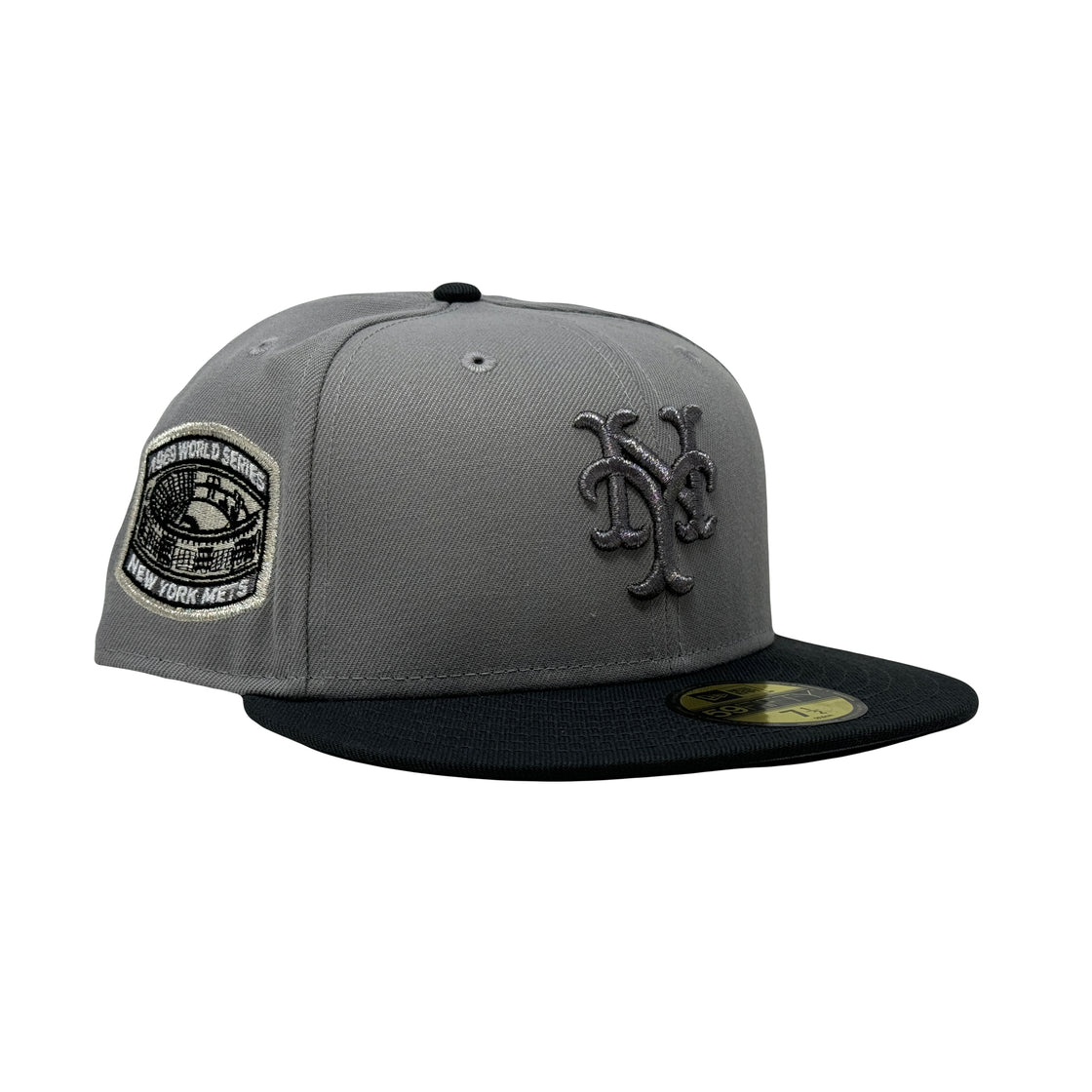 New York Mets 1969 World Series Gray 59Fifty New Era Fitted Hat