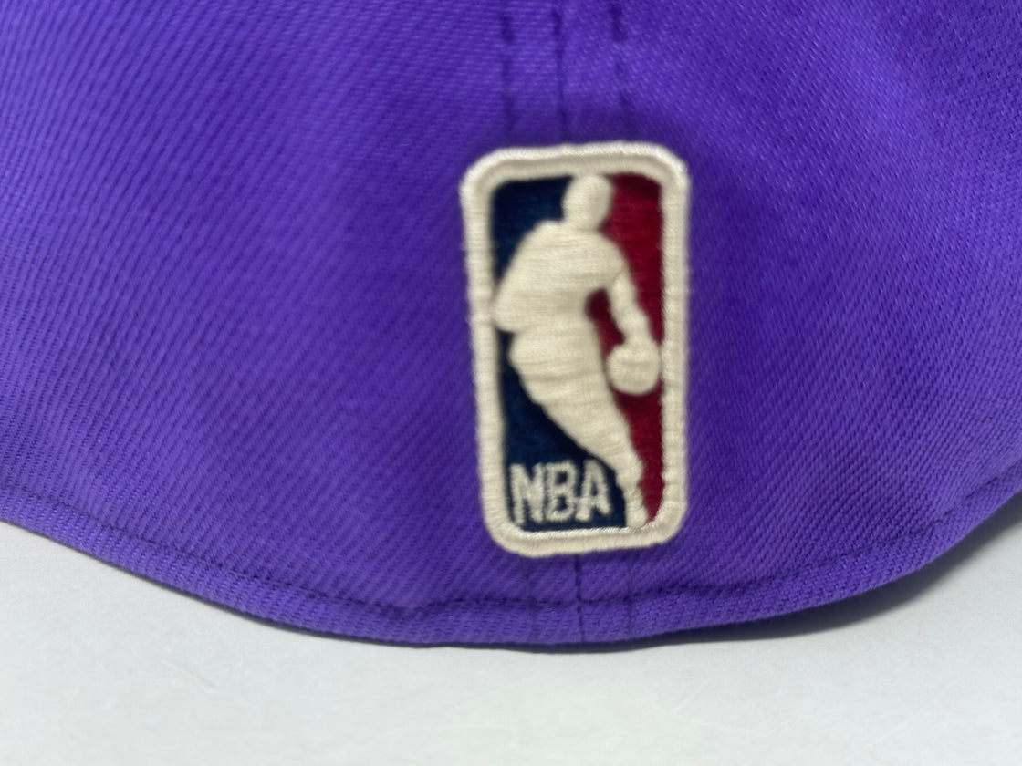 Toronto Raptors Purple Hardwood Classics Fitted Hat