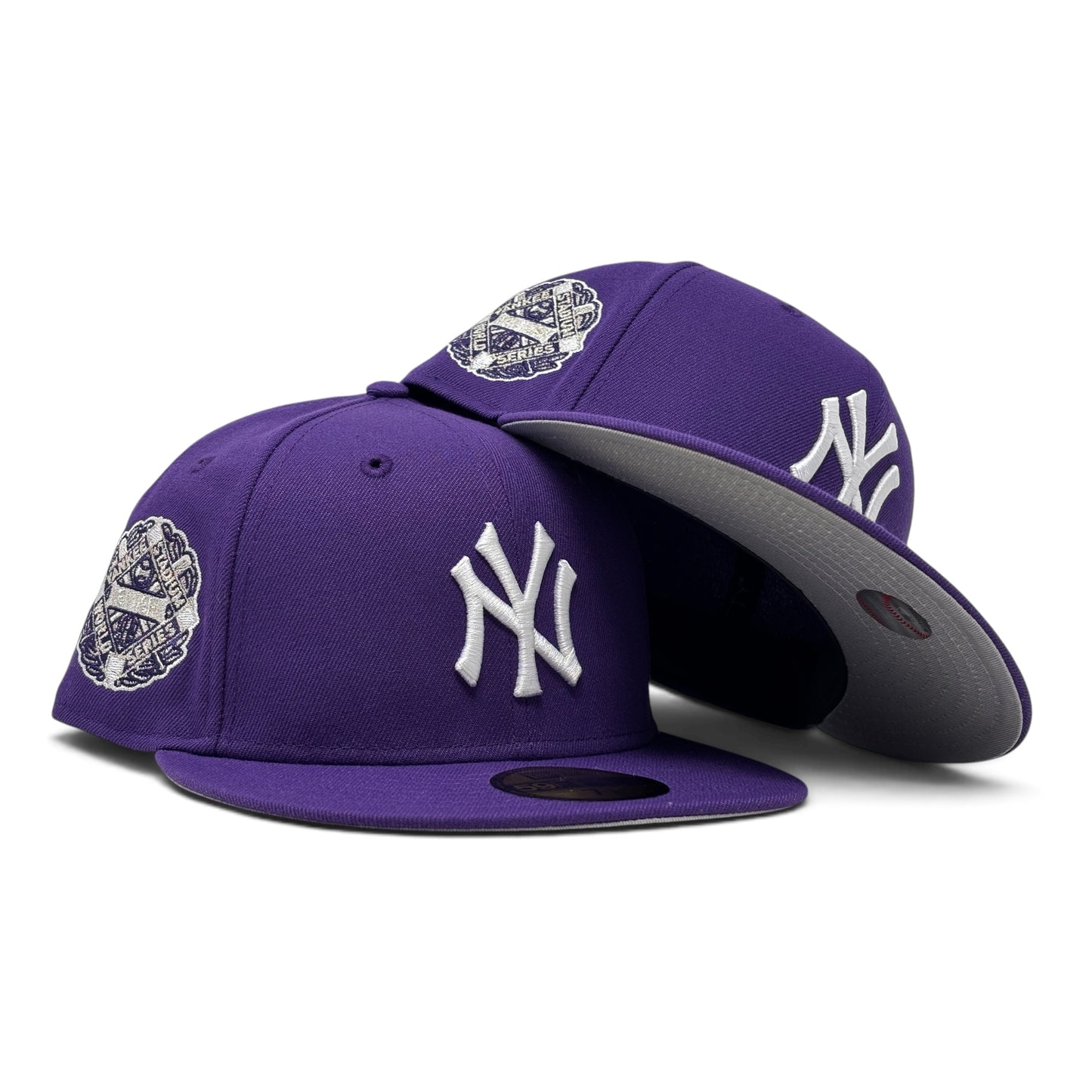 New York Yankees 1939 World Series 59Fifty New Era Fitted Hat-Purple