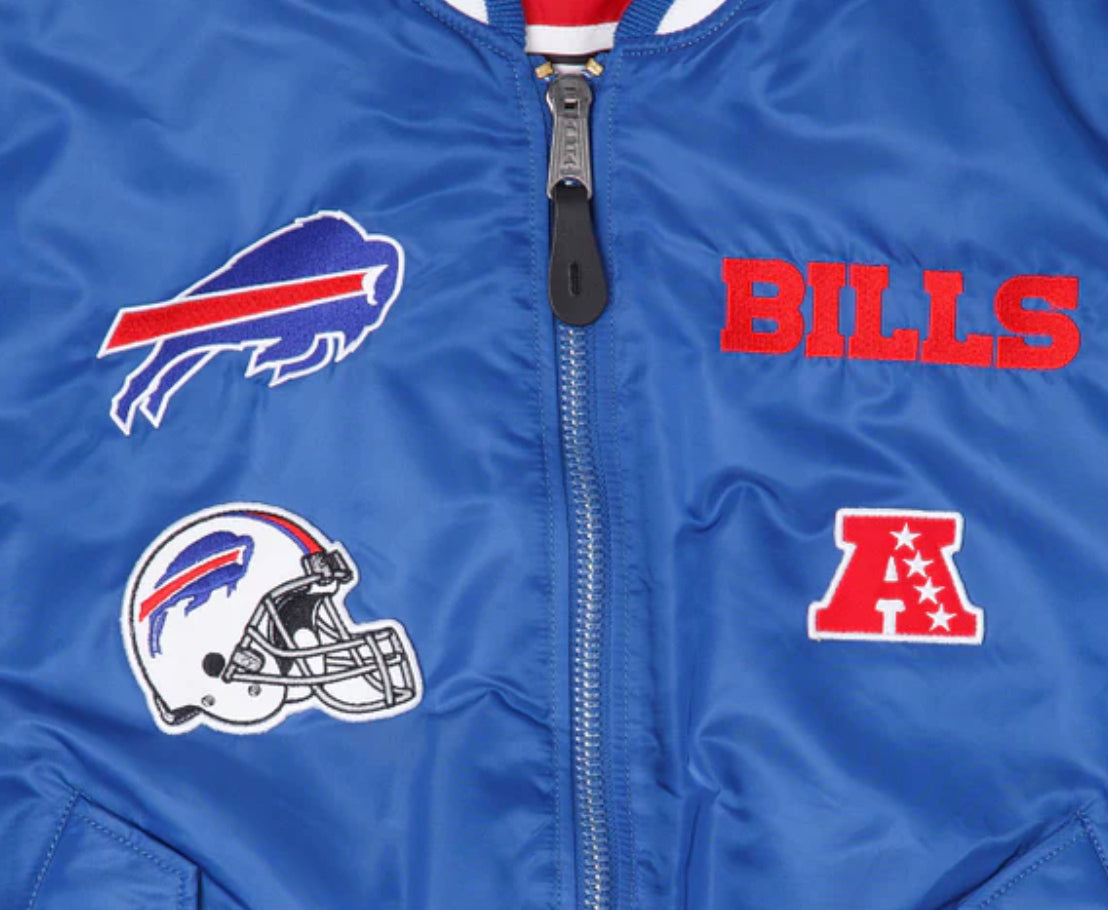 Buffalo Bills Alpha Industries MA-1 Bomber Jacket