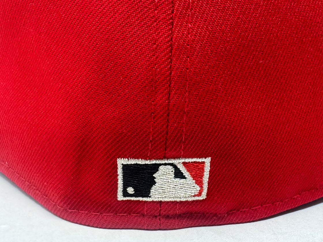 Toronto Blue Jays 1993 World Series Fitted Hats-Red