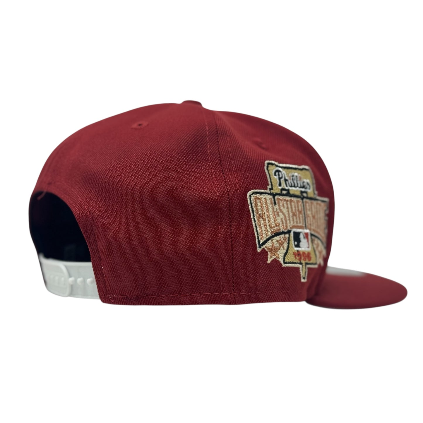 Philadelphia Phillies 1996 All Star Game Snapback Hats-Brick Red