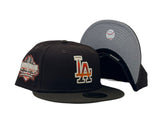 Dark Brown LA Dodgers 40th Anniversary 59Fifty New Era Fitted Hat