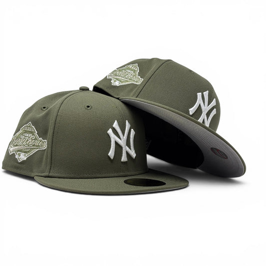 New York Yankees 1996 World Series Olive 59Fifty New Era Fitted Hat