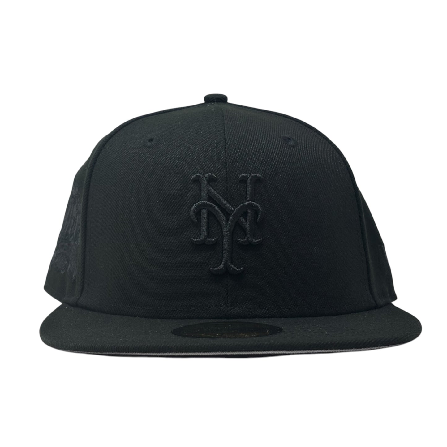 New York Mets 40TH Anniversary Tomal Black New Era Fitted Hats
