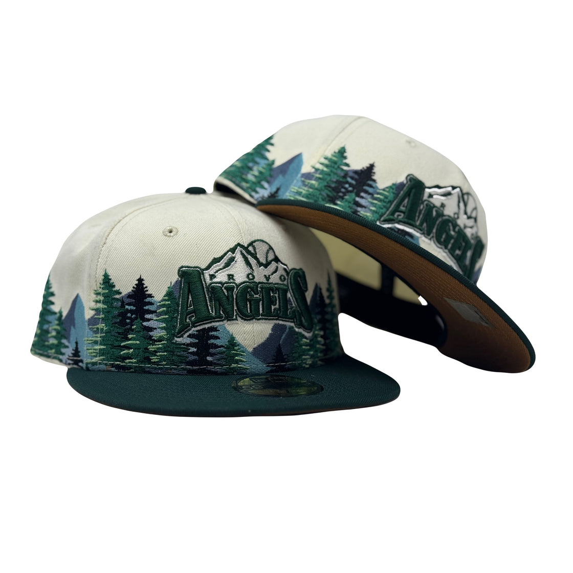 Provo Angels Minor League Jungle Pack New Era Fitted Hats