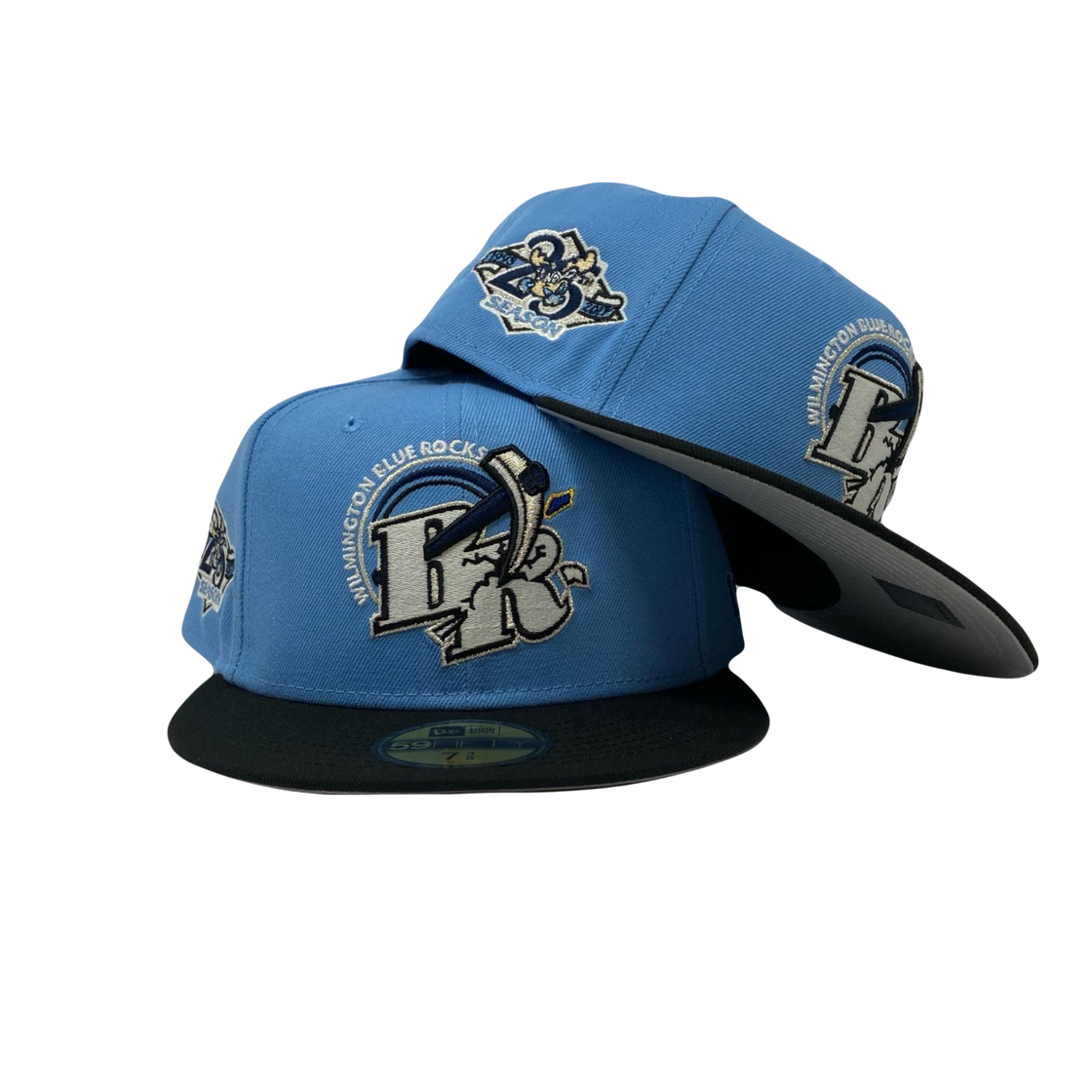 Wilmington Blue Rocks 25th Anniversary Minor League New Era Fitted Hat