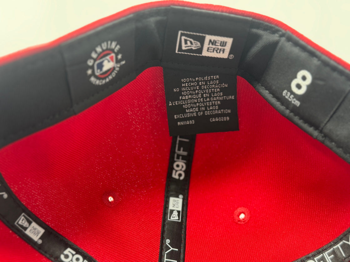 New York Mets Dept. Of Sanitation Fitted Hat-Red