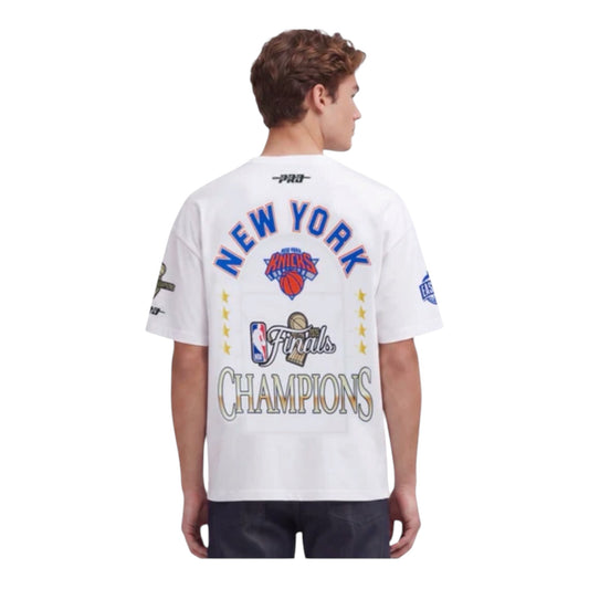 New York Knicks 2026 NBA Championship Po Standard White T-shirt