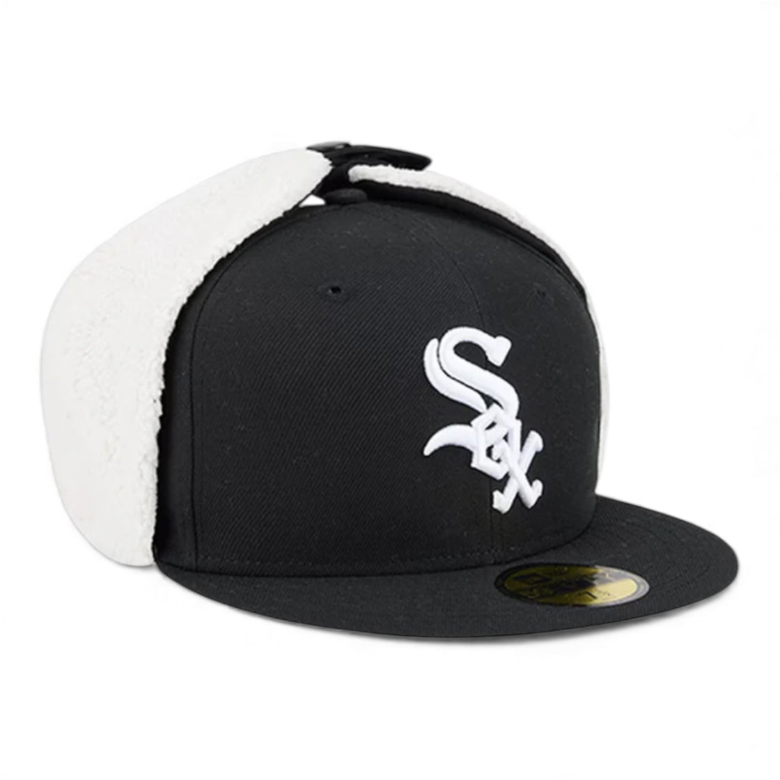 Chicago White Sox MLB Classic Black Dogear 59FIFTY Fitted Cap