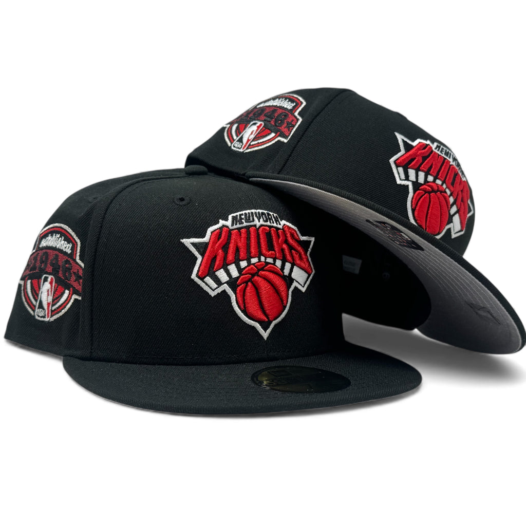 New York Knicks 1946 Established New Era Fitted Hats-Black