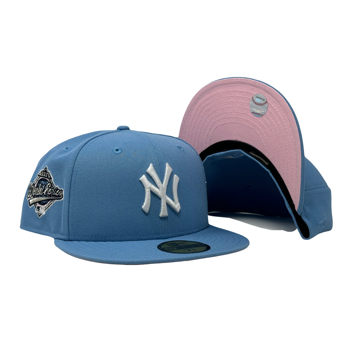 New York Yankees 1996 World Series Cotton Candy 59Fifty New Era Fitted Hat