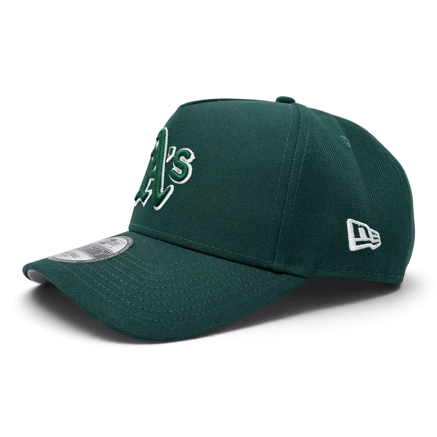 Oakland Athletics 1989 World Series 9Forty A-Frame Snapback Hats-Dark Green