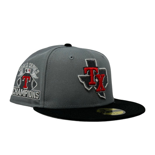 Texas Rangers 2023 World Series Champions 59Fifty New Era Fitted Hat