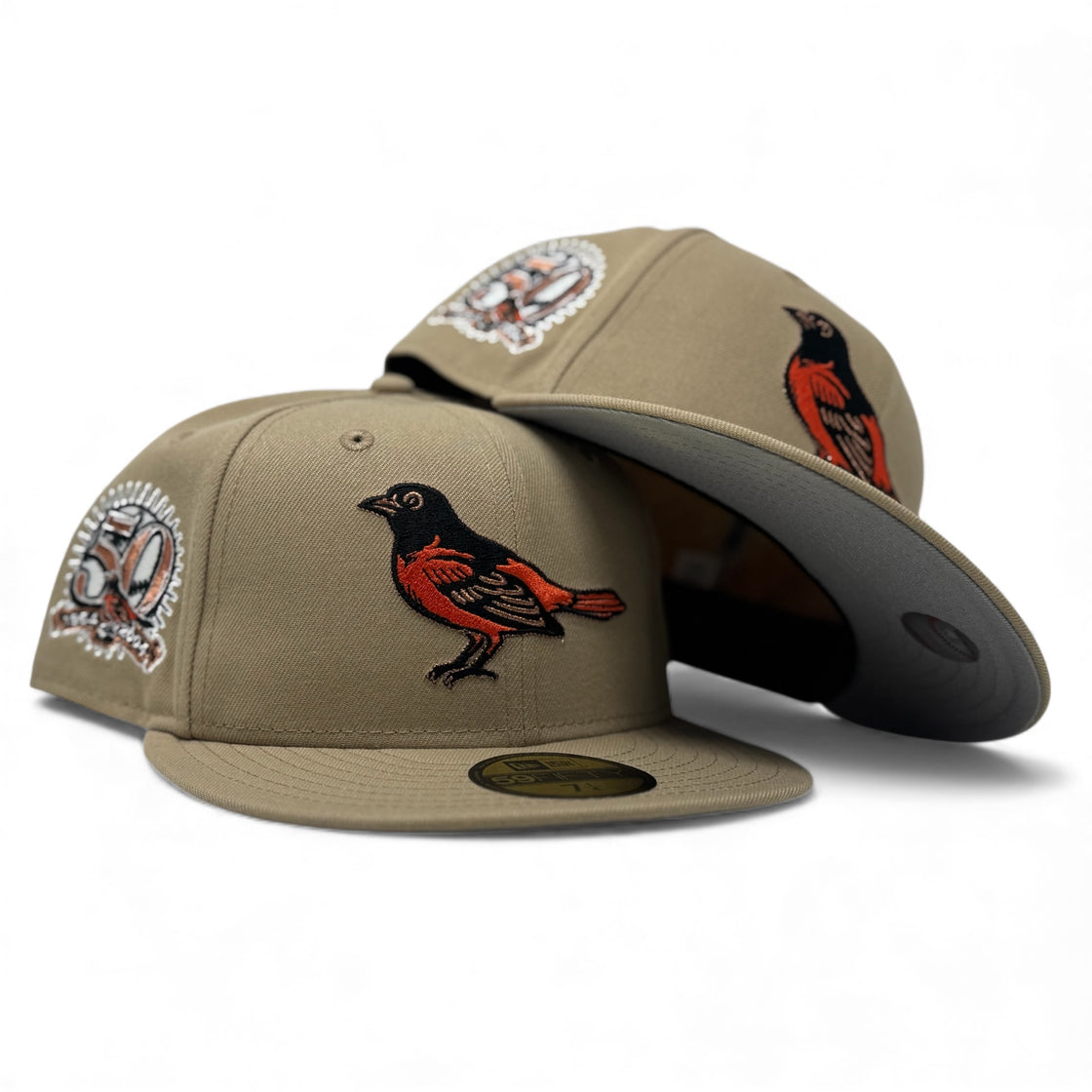 Baltimore Orioles 50th Anniversary 59Fifty New Era Fitted Hat