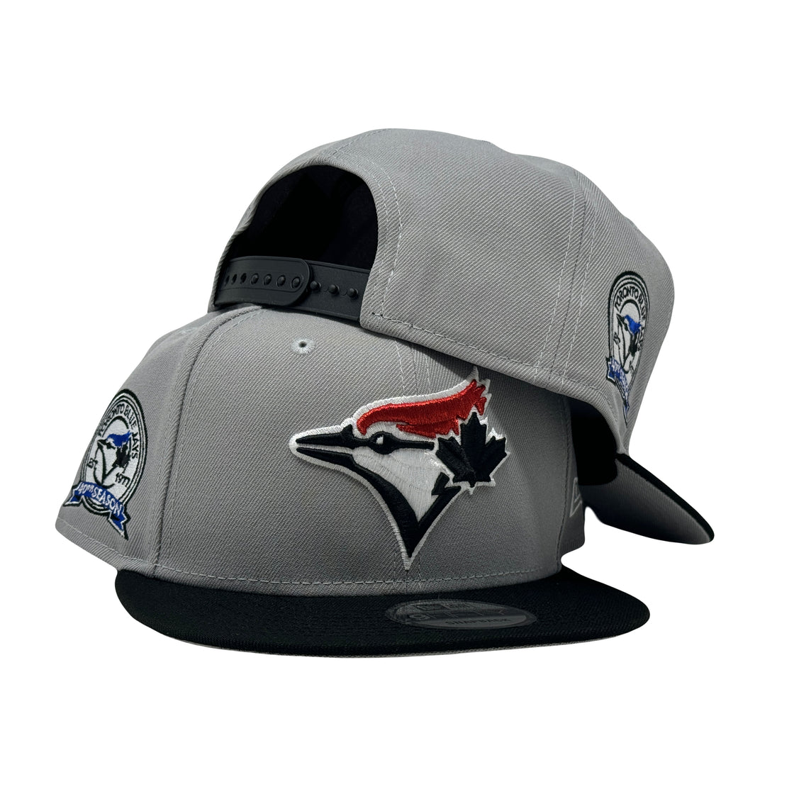 Toronto Blue Jays 40th Anniversary Light Gray 9Fifty New Era Snapback Hat