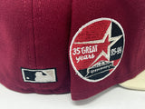 Brick Red Houston Astros 35th Anniversary 5950 New Era Fitted Hat
