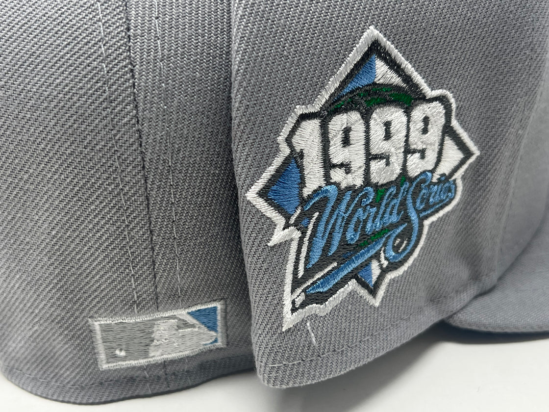 New York Yankees 1999 World Series Light Gray 5950 New Era Fitted Hat