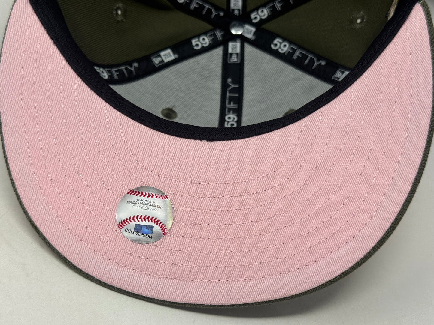 New York Yankees 2026 All Star Game "Star Pack" Pink Brim Fitted Hats-Olive