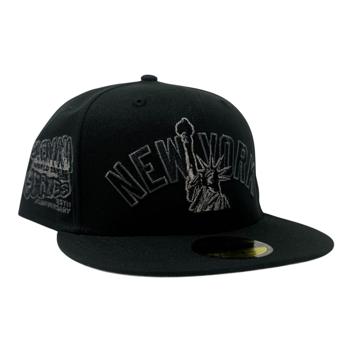 New York Yankees 25th anniversary of Subway Series Fitted Hats-Black
