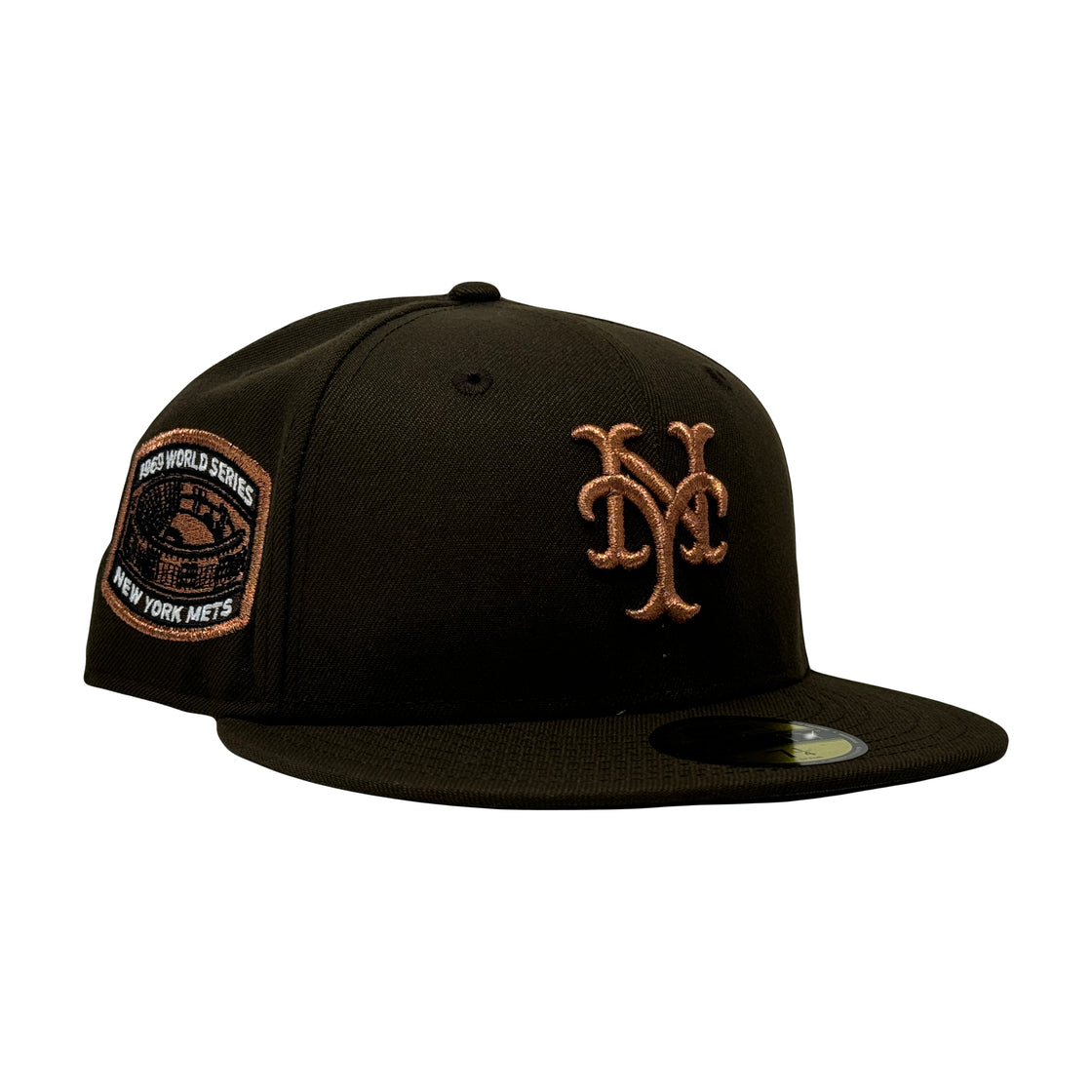 New York Mets 1969 World Series Brown 59Fifty New Era Fitted Hat