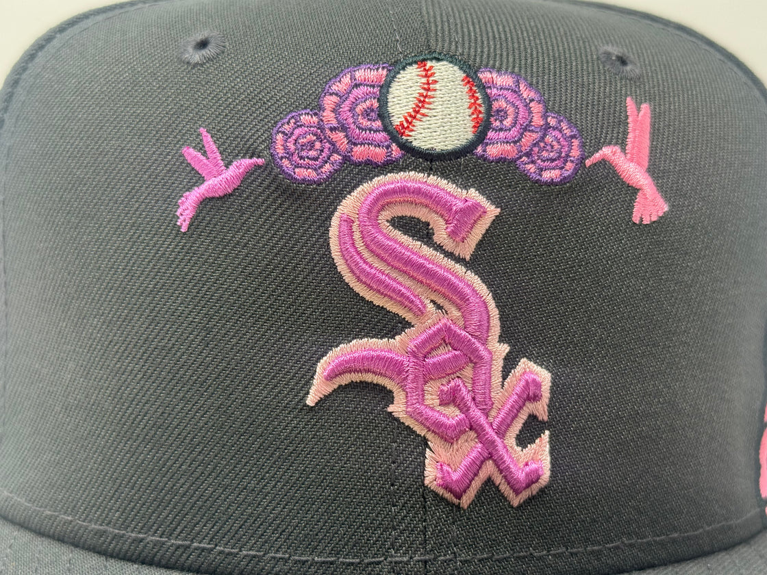 Chicago White Sox Day of the Dead Graphite 59FIFTY Fitted
