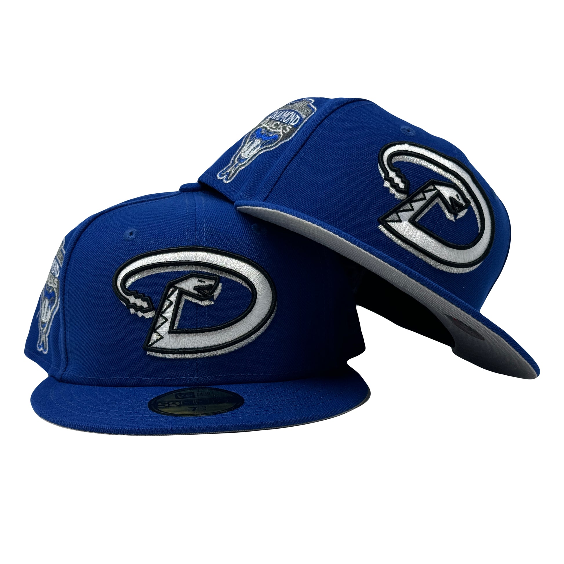 Arizona Diamondbacks 1998 Inaugural Season Light Royal 59Fifty New Era Fitted Hat