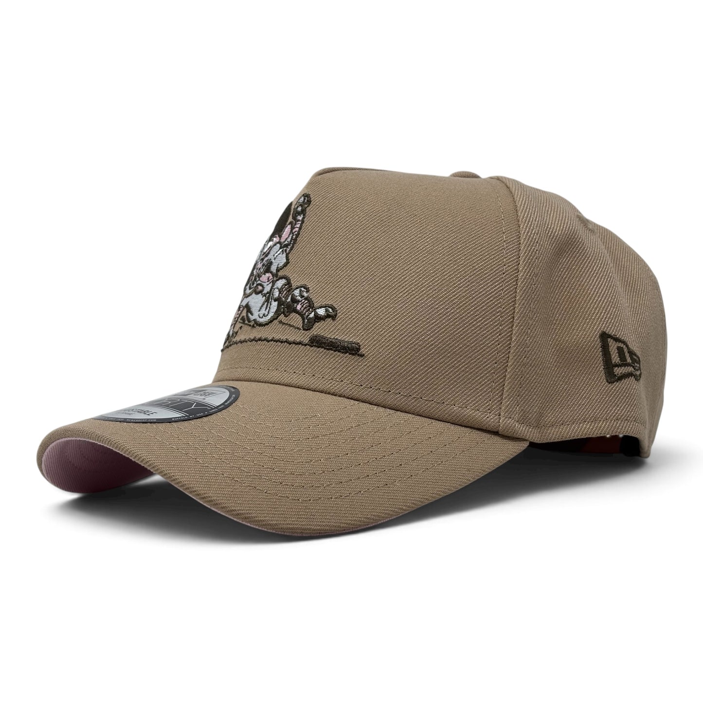 Detroit Tigers 2005 All Star Game Sliding New Era A-Frame Snapback Hat-Camel