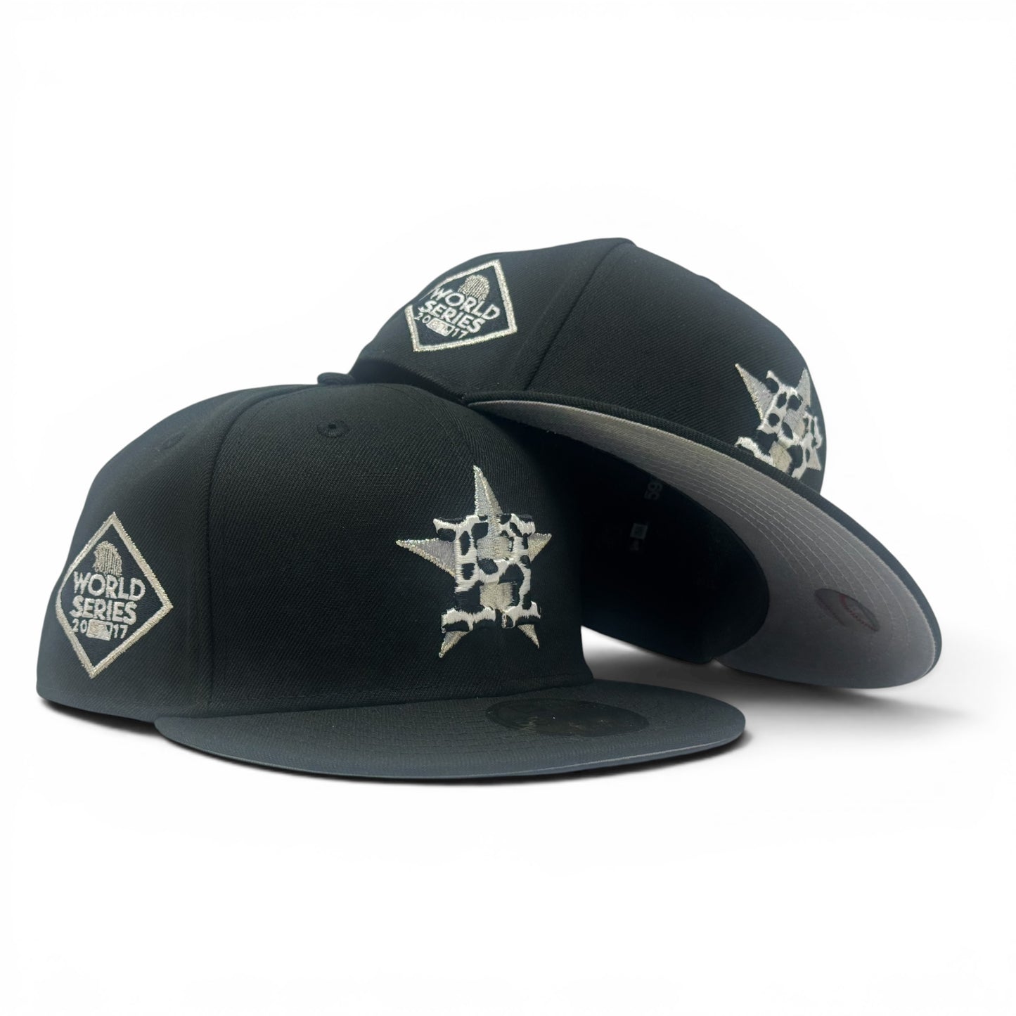 Houston Astros 2017 World Series "Cow Print" 59Fifty Fitted Hats