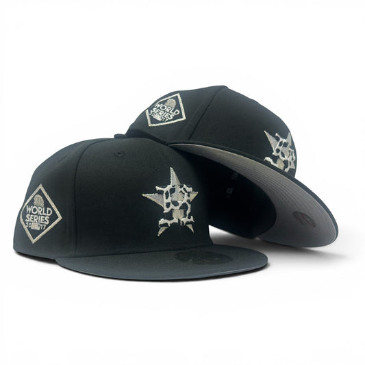 Houston Astros 2017 World Series "Cow Print" 59Fifty Fitted Hats