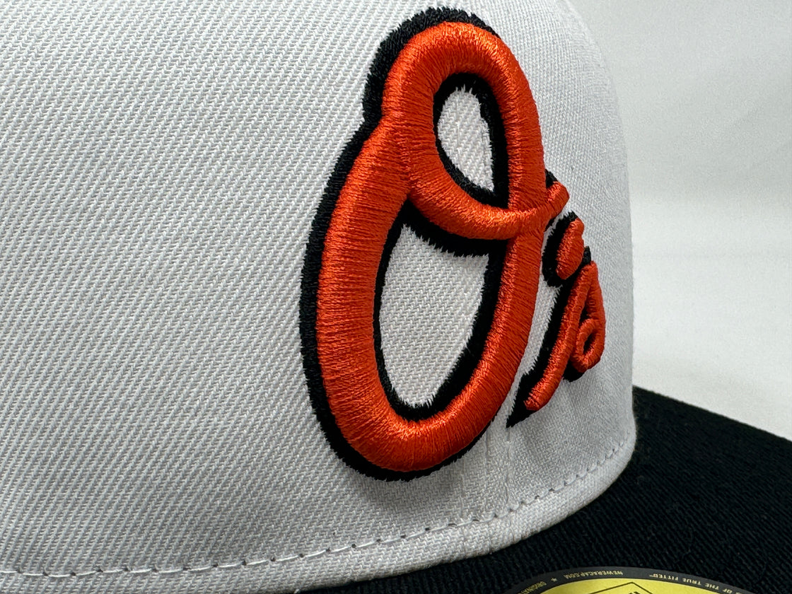 Baltimore Orioles 30th Anniversary White 59Fifty New Era Fitted Hat