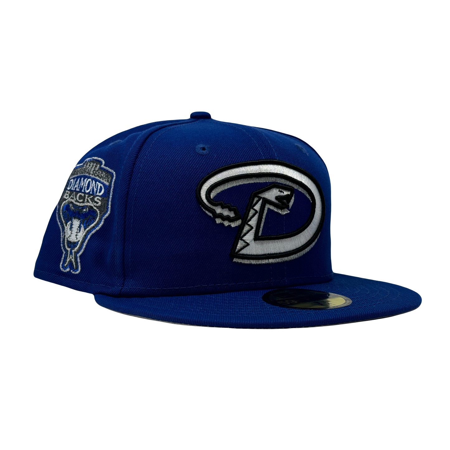 Arizona Diamondbacks 1998 Inaugural Season Light Royal 59Fifty New Era Fitted Hat