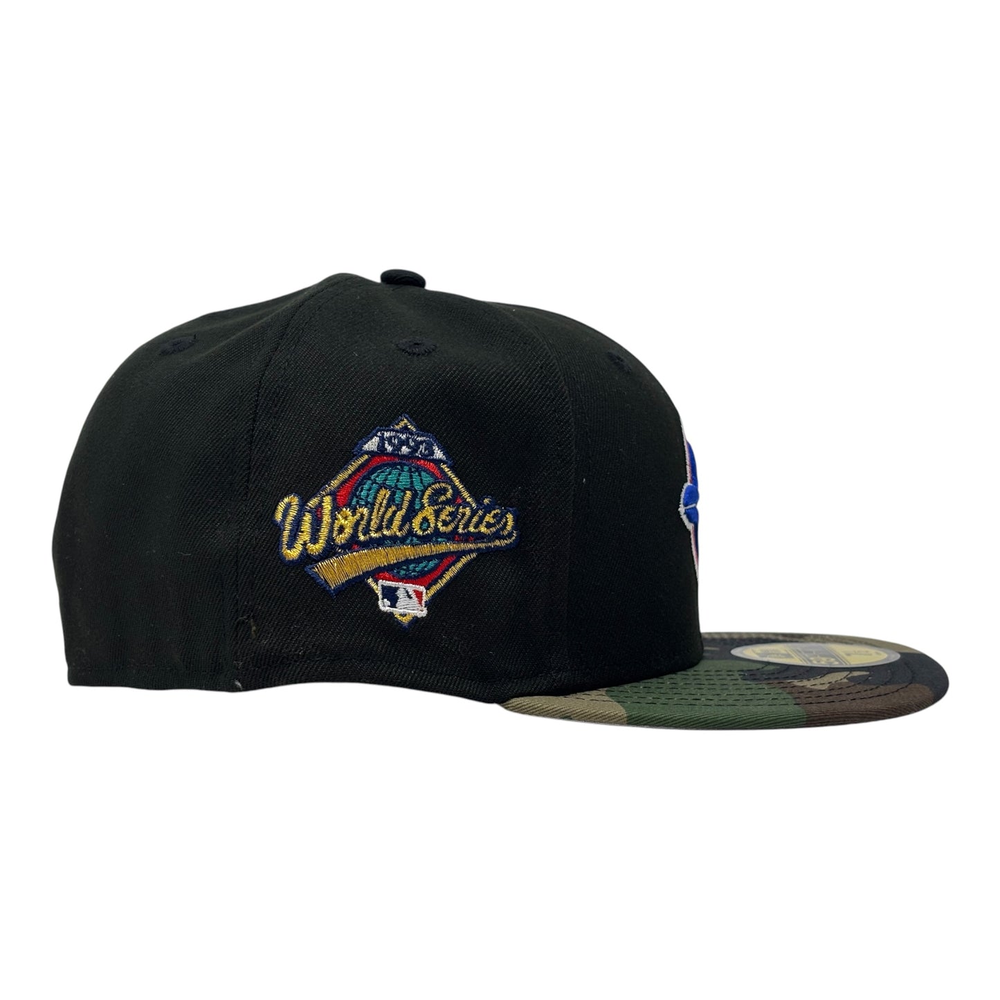 Toronto Blue Jays 1993 World Series Fitted Hats-Black Camouflage