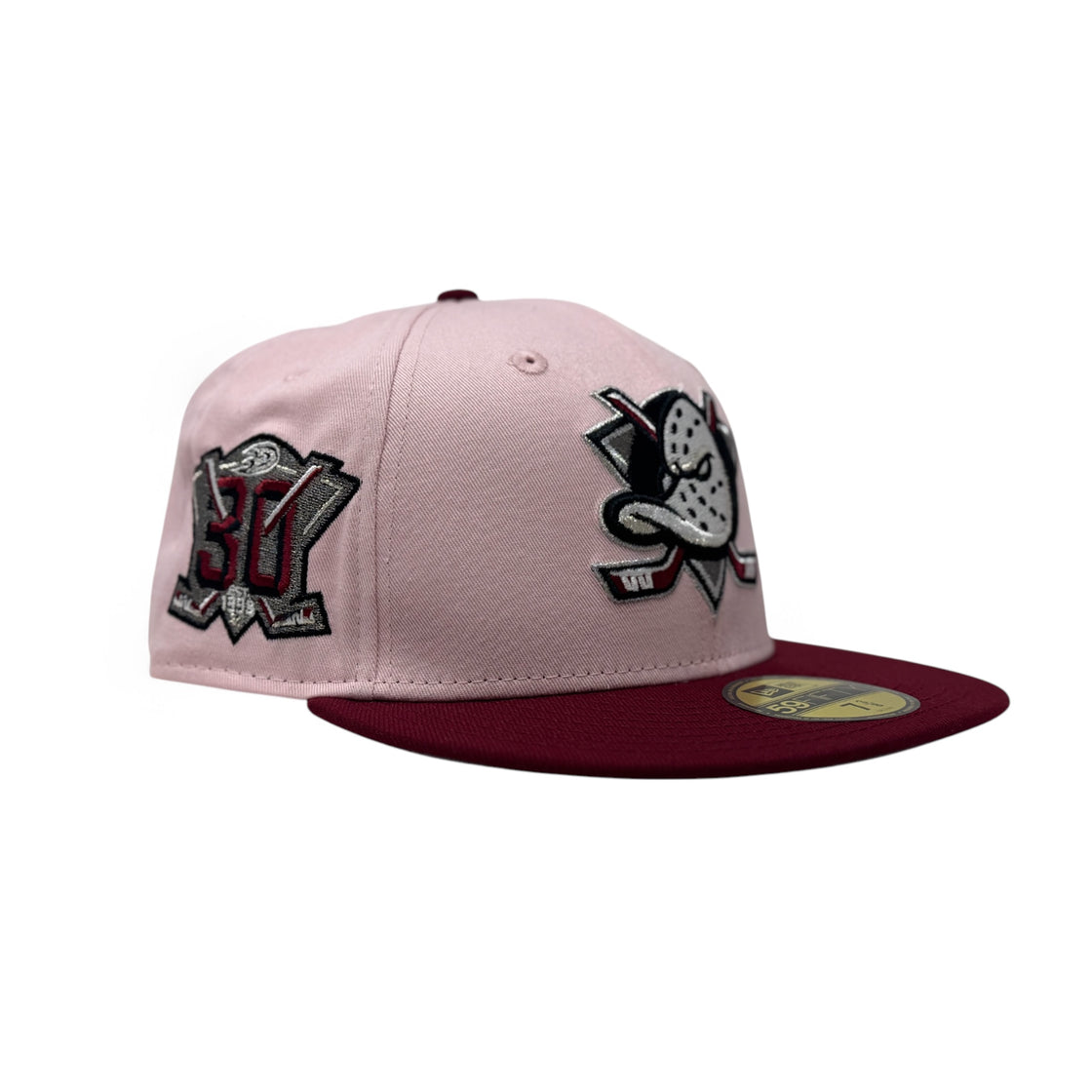 Anaheim Ducks 30th Anniversary Valentine Pack Fitted Hats