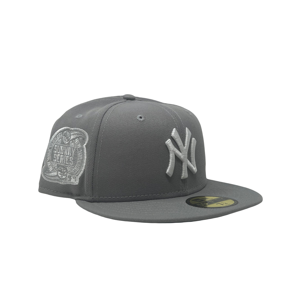 New York Yankees Subway Series Light Gray New Era Fitted Hat