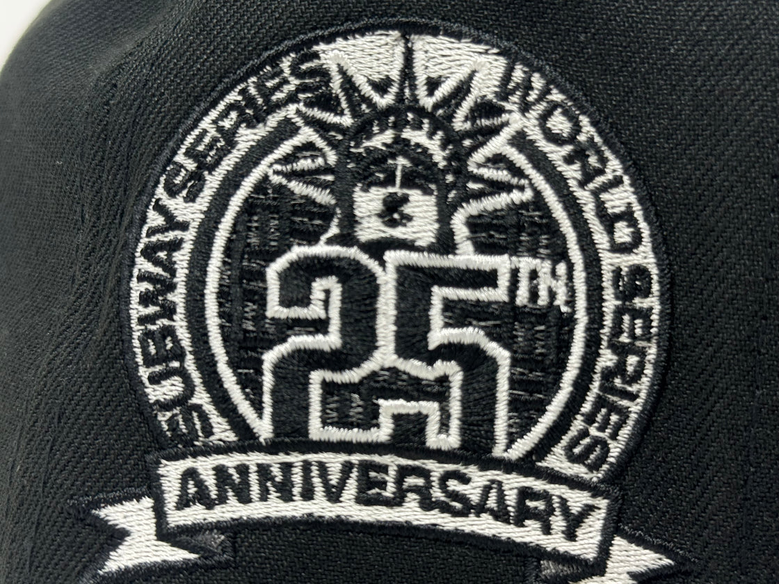 New York Yankees VS Mets Subway Series Fitted Hat-Black