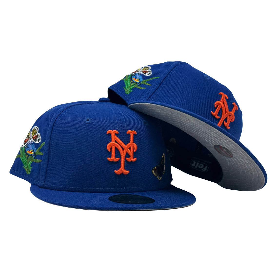 New York Mets Butterfly Garden New Era Fitted Hats