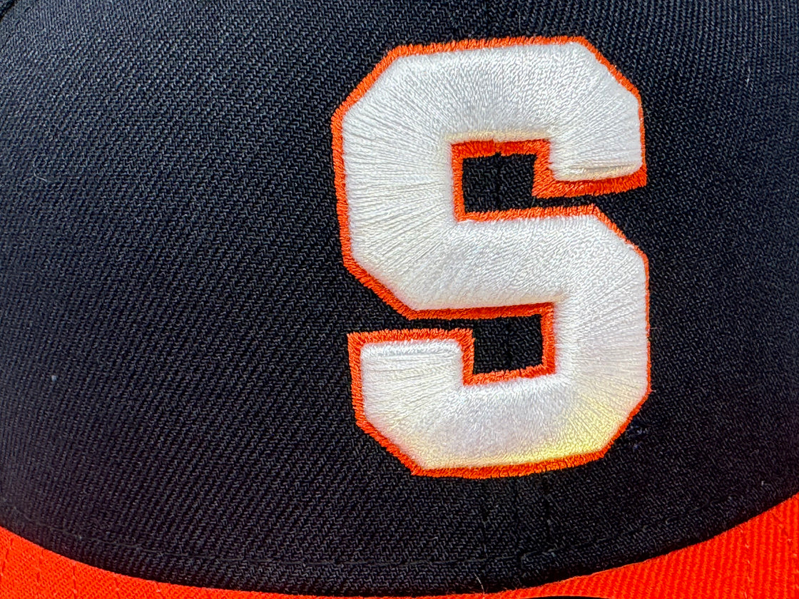 Syracuse Orange 59FIFTY Navy Orange New Era Fitted Hat