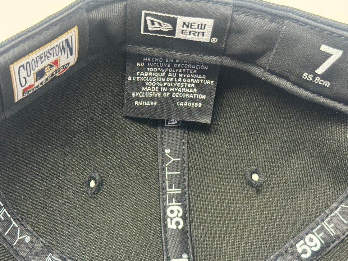 Pittsburgh Pirates 1974 All Star New Era Fitted Hats-Black Lime